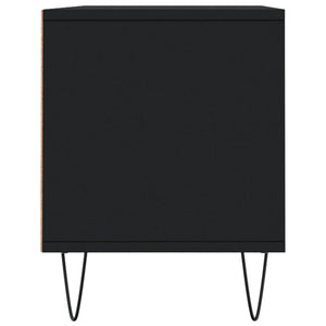 Έπιπλο Τηλεόρασης Μαύρο 100x34,5x44,5 εκ. Επεξεργ. Ξύλο - Pakobazaar