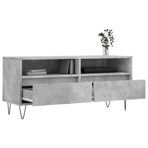 Έπιπλο Τηλεόρασης Γκρι Σκυρ. 100 x 34,5 x 44,5 εκ. Επεξ. Ξύλο