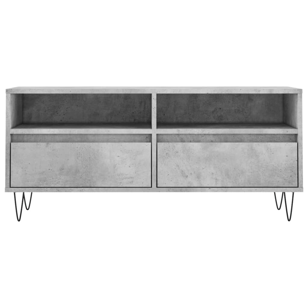 Έπιπλο Τηλεόρασης Γκρι Σκυρ. 100 x 34,5 x 44,5 εκ. Επεξ. Ξύλο