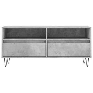 Έπιπλο Τηλεόρασης Γκρι Σκυρ. 100 x 34,5 x 44,5 εκ. Επεξ. Ξύλο