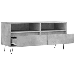 Έπιπλο Τηλεόρασης Γκρι Σκυρ. 100 x 34,5 x 44,5 εκ. Επεξ. Ξύλο