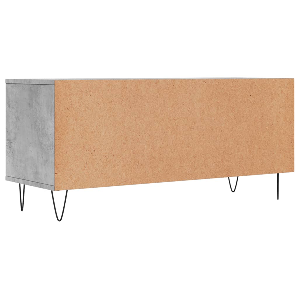 Έπιπλο Τηλεόρασης Γκρι Σκυρ. 100 x 34,5 x 44,5 εκ. Επεξ. Ξύλο