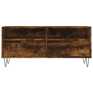 Έπιπλο Τηλεόρασης Καπνιστή Δρυς 100x34,5x44,5 εκ. Επεξ. Ξύλο - Pakobazaar