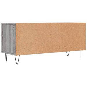 Έπιπλο Τηλεόρασης Γκρι Sonoma 100x34,5x44,5 εκ. Επεξεργ. Ξύλο - Pakobazaar