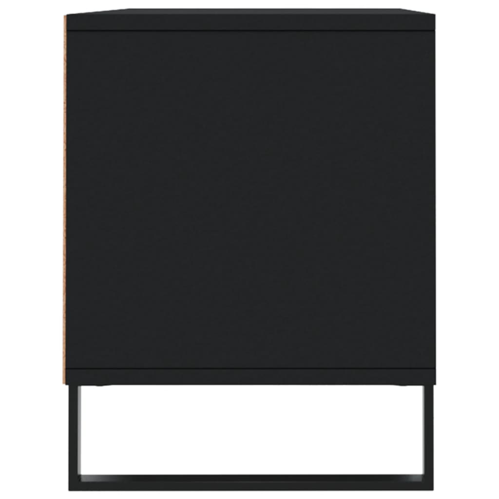 Έπιπλο Τηλεόρασης Μαύρο 100x34,5x44,5 εκ. Επεξεργ. Ξύλο