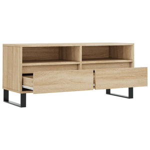 Έπιπλο Τηλεόρασης Sonoma Δρυς 100 x 34,5 x 44,5 εκ. Επεξ. Ξύλο