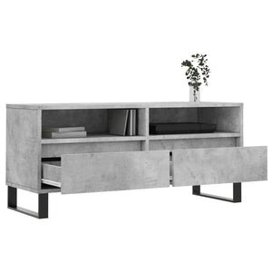 Έπιπλο Τηλεόρασης Γκρι Σκυρ. 100 x 34,5 x 44,5 εκ. Επεξ. Ξύλο