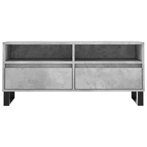 Έπιπλο Τηλεόρασης Γκρι Σκυρ. 100 x 34,5 x 44,5 εκ. Επεξ. Ξύλο