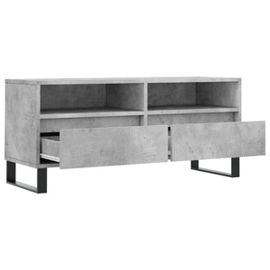 Έπιπλο Τηλεόρασης Γκρι Σκυρ. 100 x 34,5 x 44,5 εκ. Επεξ. Ξύλο