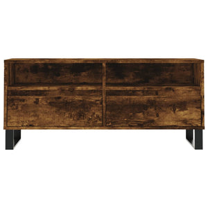 Έπιπλο Τηλεόρασης Καπνιστή Δρυς 100x34,5x44,5 εκ. Επεξ. Ξύλο