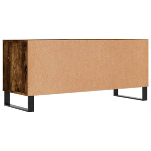 Έπιπλο Τηλεόρασης Καπνιστή Δρυς 100x34,5x44,5 εκ. Επεξ. Ξύλο