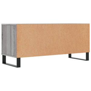 Έπιπλο Τηλεόρασης Γκρι Sonoma 100x34,5x44,5 εκ. Επεξεργ. Ξύλο