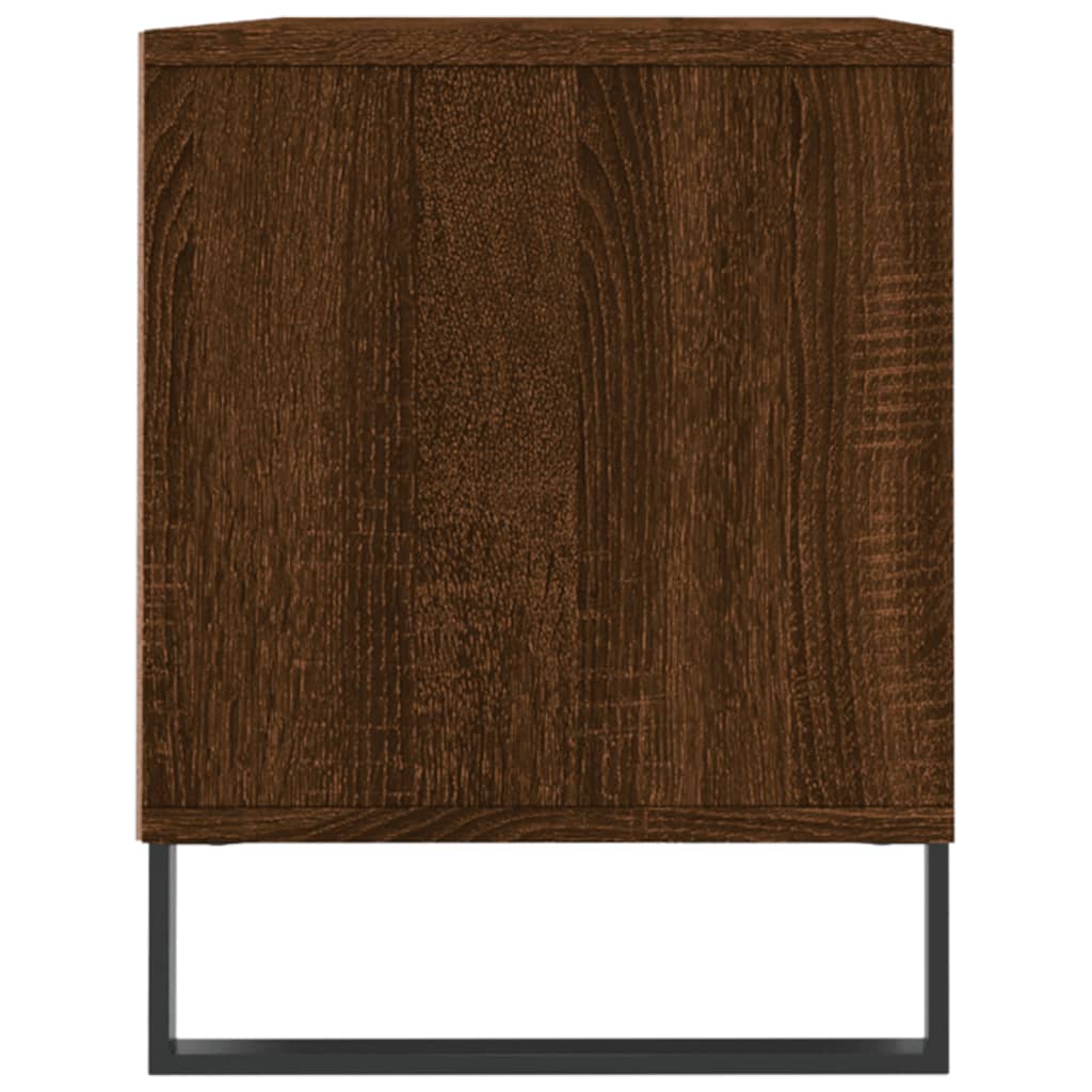 Έπιπλο Τηλεόρασης Καφέ Δρυς 100x34,5x44,5 εκ. Επεξεργ. Ξύλο