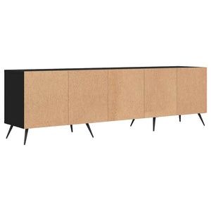 Έπιπλο Τηλεόρασης Μαύρο 150x30x44,5 εκ. Επεξεργασμένο Ξύλο - Pakobazaar