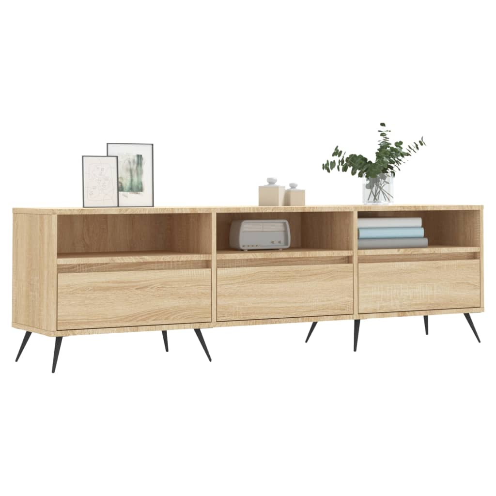 Έπιπλο Τηλεόρασης Sonoma Δρυς 150x30x44,5 εκ. Επεξ. Ξύλο - Pakobazaar