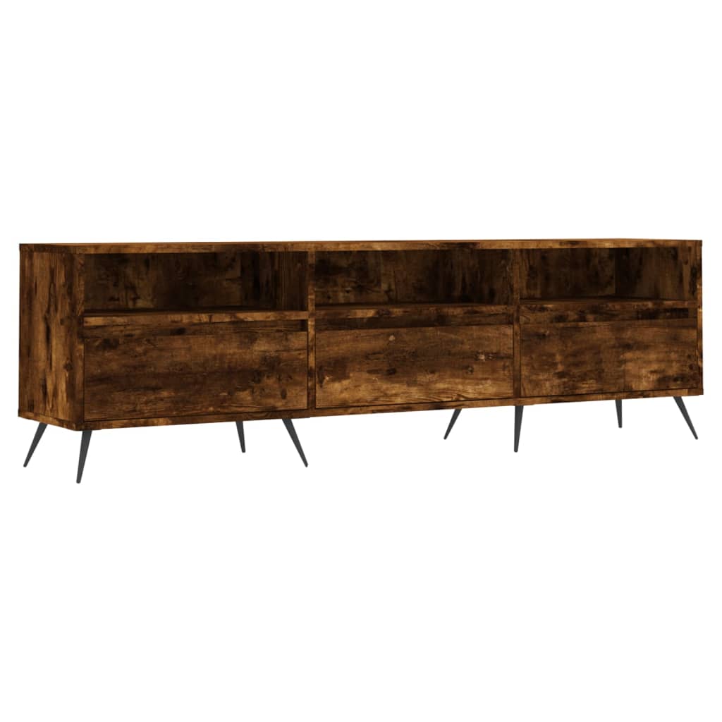 Έπιπλο Τηλεόρασης Καπνιστή Δρυς 150x30x44,5 εκ. Επεξ. Ξύλο - Pakobazaar