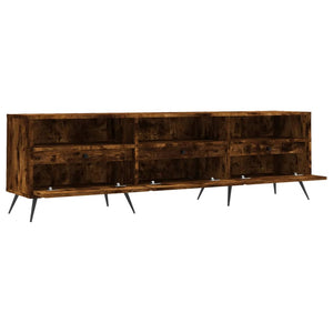 Έπιπλο Τηλεόρασης Καπνιστή Δρυς 150x30x44,5 εκ. Επεξ. Ξύλο - Pakobazaar