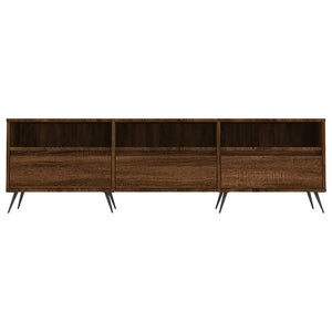 Έπιπλο Τηλεόρασης Καφέ Δρυς 150x30x44,5 εκ. Επεξεργασμένο Ξύλο