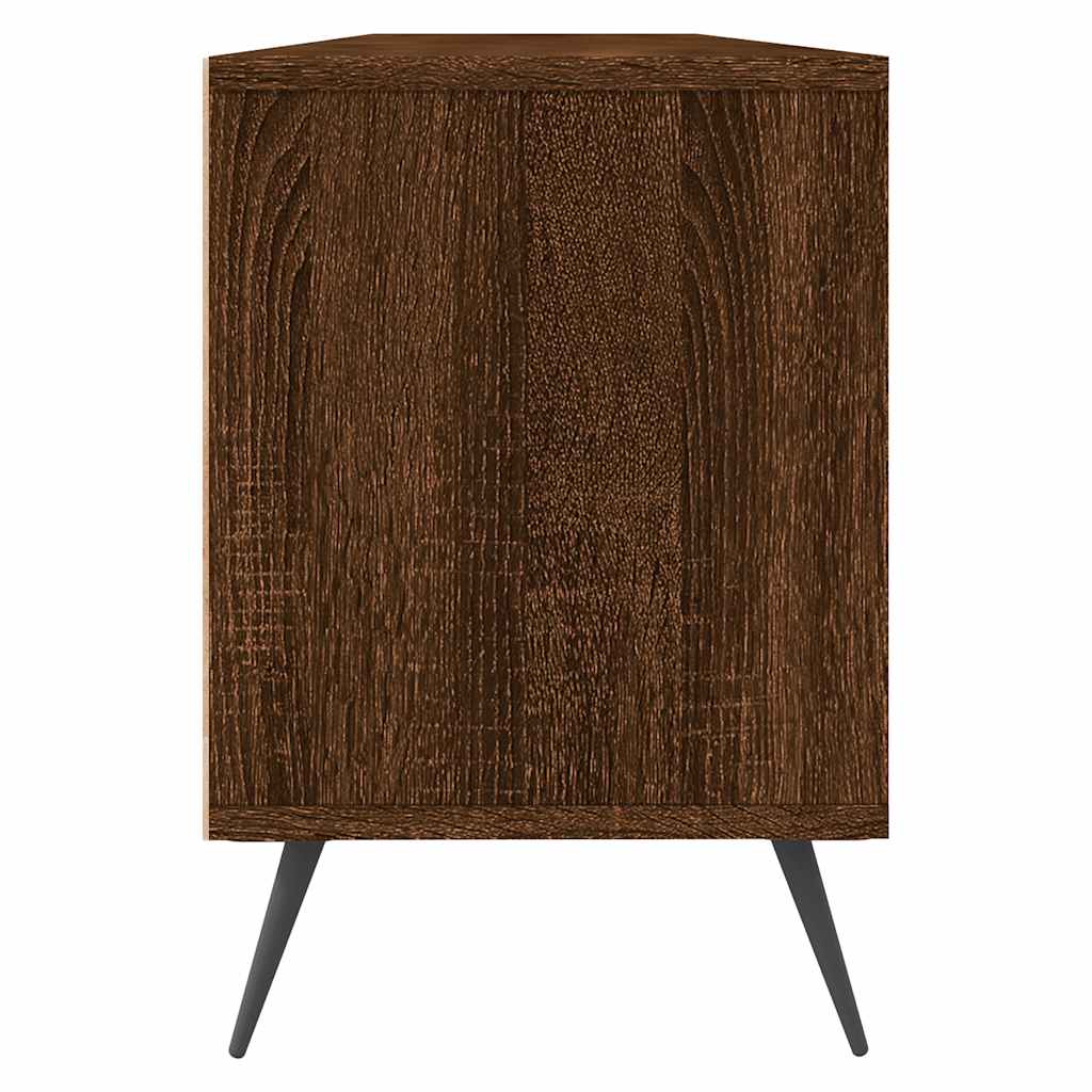 Έπιπλο Τηλεόρασης Καφέ Δρυς 150x30x44,5 εκ. Επεξεργασμένο Ξύλο