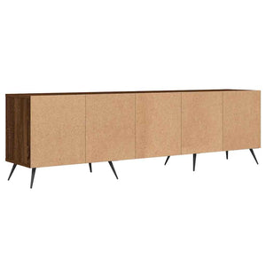 Έπιπλο Τηλεόρασης Καφέ Δρυς 150x30x44,5 εκ. Επεξεργασμένο Ξύλο