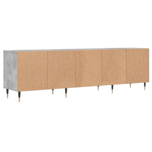 Έπιπλο Τηλεόρασης Γκρι Σκυρ. 150x30x44,5 εκ. Επεξ. Ξύλο - Pakobazaar