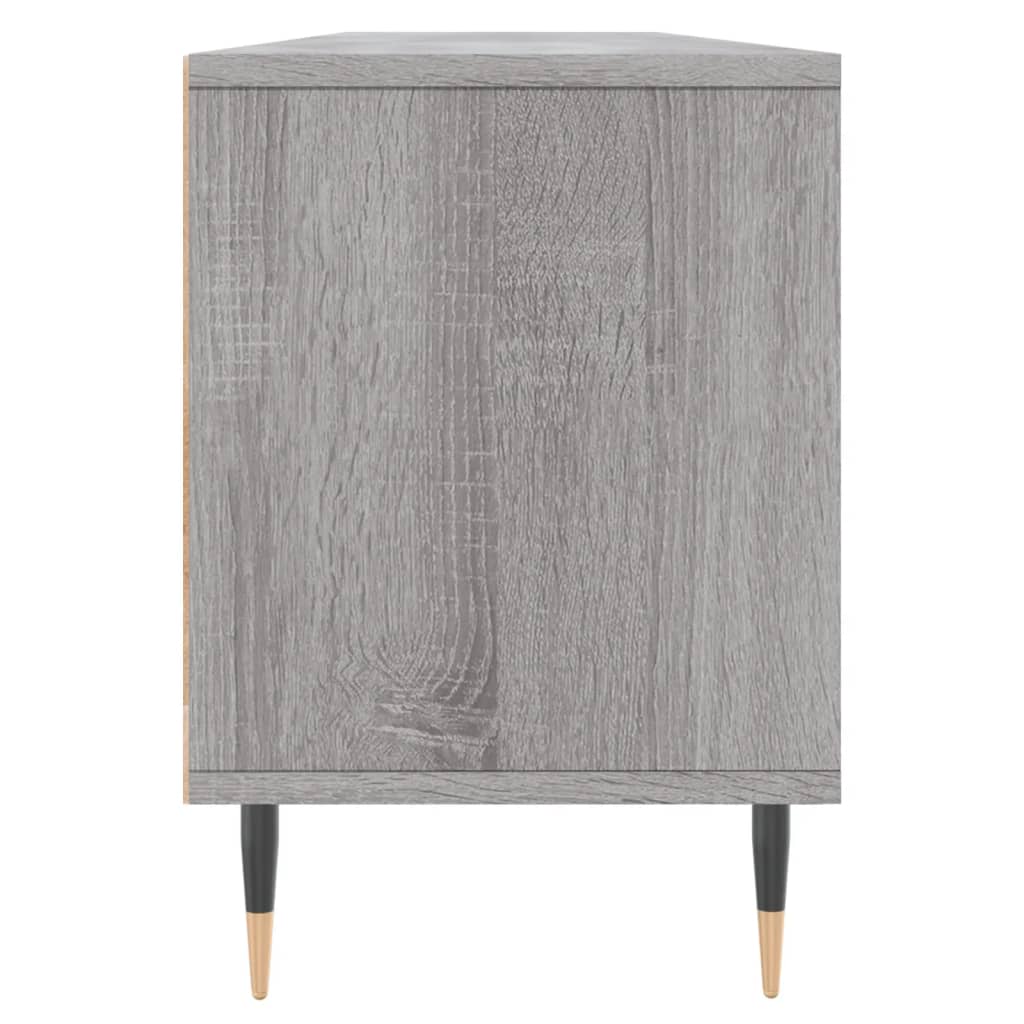 Έπιπλο Τηλεόρασης Γκρι Sonoma 150x30x44,5 εκ. από Επεξεργ. Ξύλο