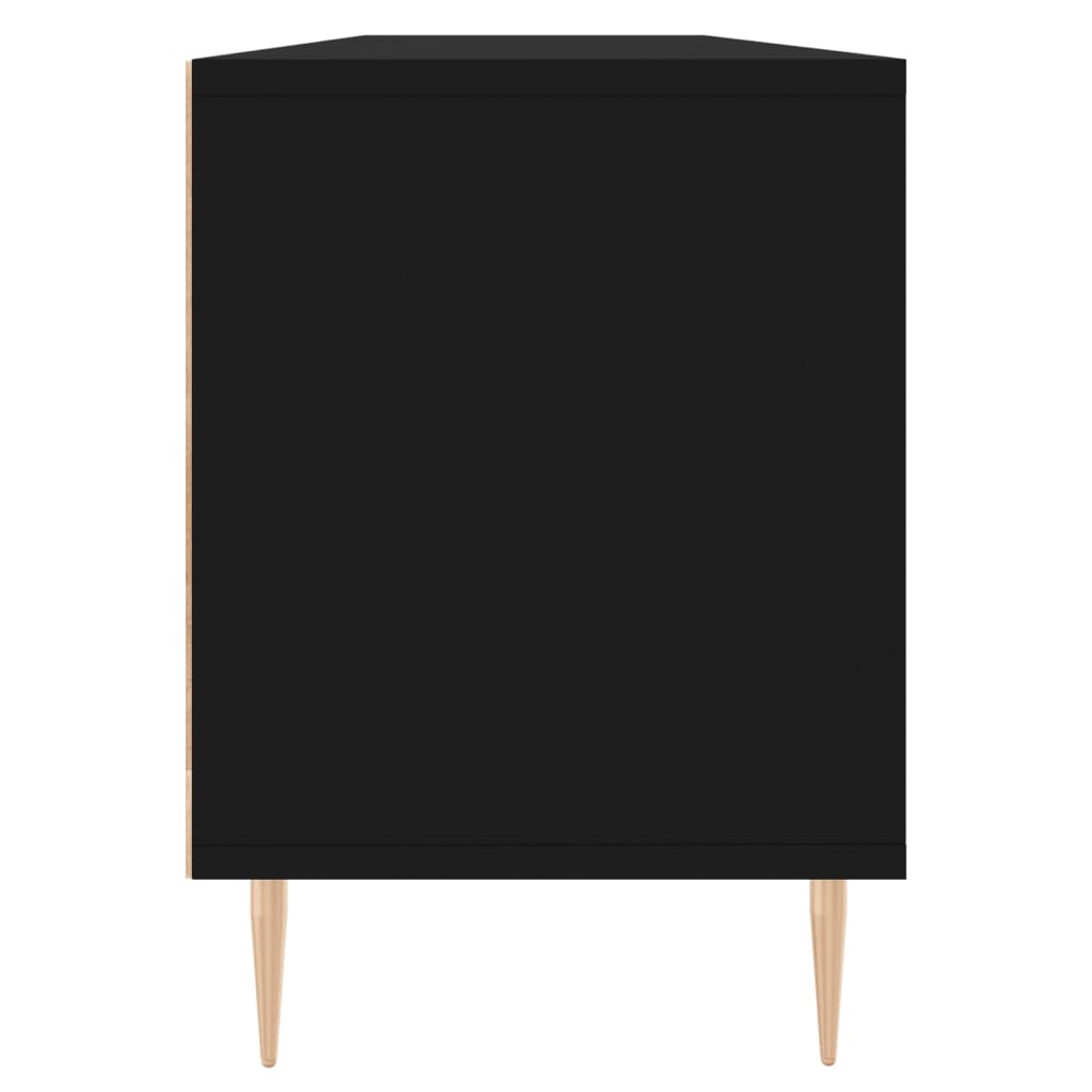 Έπιπλο Τηλεόρασης Μαύρο 150x30x44,5 εκ. Επεξεργασμένο Ξύλο