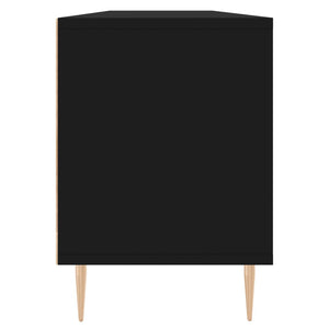 Έπιπλο Τηλεόρασης Μαύρο 150x30x44,5 εκ. Επεξεργασμένο Ξύλο