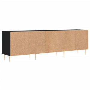 Έπιπλο Τηλεόρασης Μαύρο 150x30x44,5 εκ. Επεξεργασμένο Ξύλο