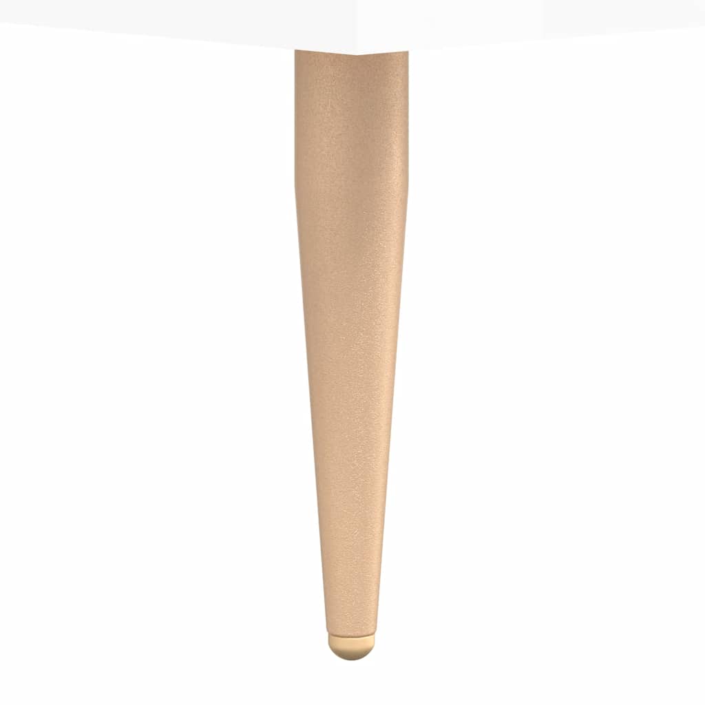 Έπιπλο Τηλεόρασης Γυαλ. Λευκό 150x30x44,5 εκ Επεξεργασμένο Ξύλο