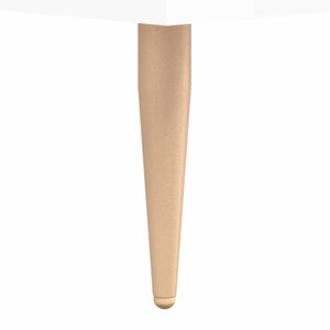 Έπιπλο Τηλεόρασης Γυαλ. Λευκό 150x30x44,5 εκ Επεξεργασμένο Ξύλο