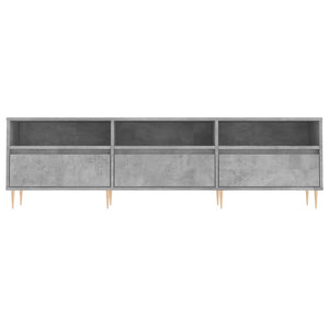 Έπιπλο Τηλεόρασης Γκρι Σκυρ. 150x30x44,5 εκ. Επεξ. Ξύλο