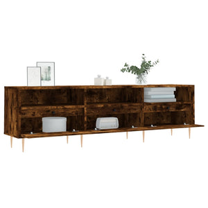 Έπιπλο Τηλεόρασης Καπνιστή Δρυς 150x30x44,5 εκ. Επεξ. Ξύλο