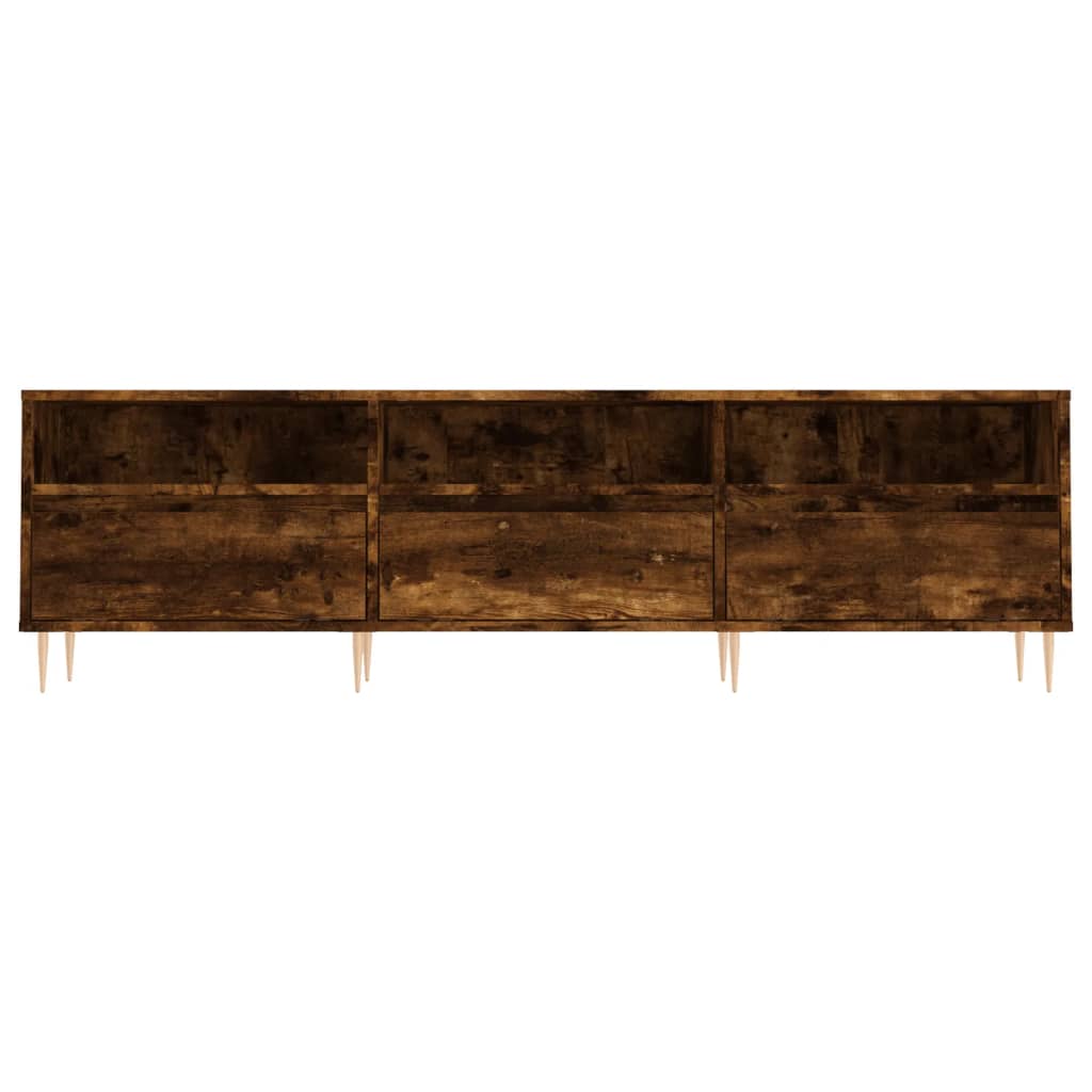 Έπιπλο Τηλεόρασης Καπνιστή Δρυς 150x30x44,5 εκ. Επεξ. Ξύλο