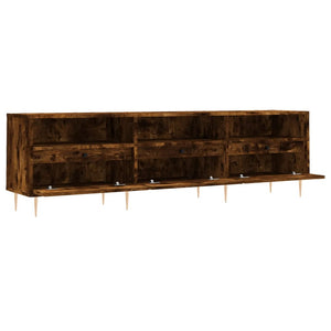 Έπιπλο Τηλεόρασης Καπνιστή Δρυς 150x30x44,5 εκ. Επεξ. Ξύλο