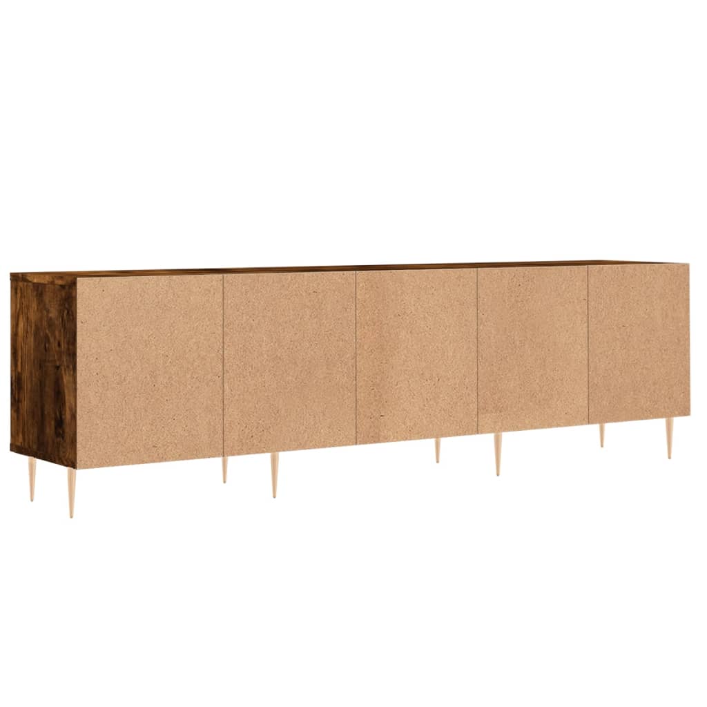Έπιπλο Τηλεόρασης Καπνιστή Δρυς 150x30x44,5 εκ. Επεξ. Ξύλο