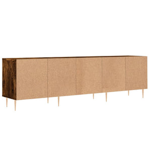 Έπιπλο Τηλεόρασης Καπνιστή Δρυς 150x30x44,5 εκ. Επεξ. Ξύλο