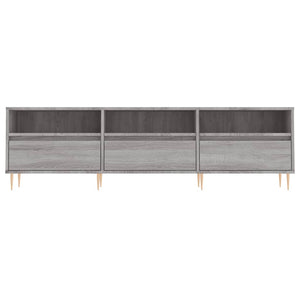 Έπιπλο Τηλεόρασης Γκρι Sonoma 150x30x44,5 εκ. από Επεξεργ. Ξύλο - Pakobazaar