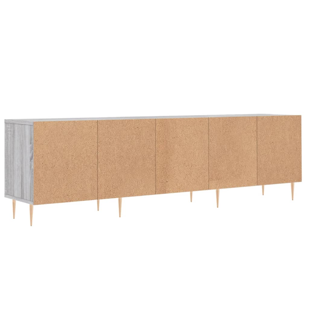 Έπιπλο Τηλεόρασης Γκρι Sonoma 150x30x44,5 εκ. από Επεξεργ. Ξύλο - Pakobazaar