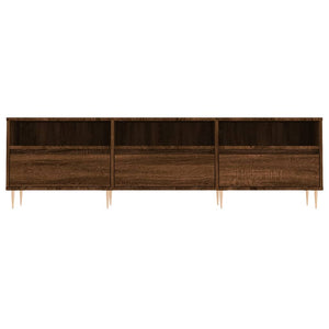 Έπιπλο Τηλεόρασης Καφέ Δρυς 150x30x44,5 εκ. Επεξεργασμένο Ξύλο