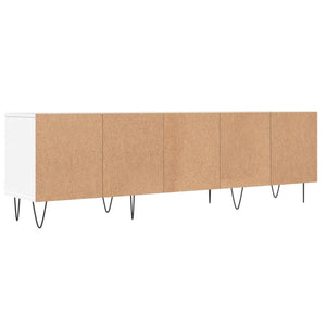 Έπιπλο Τηλεόρασης Λευκό 150x30x44,5 εκ. Επεξεργασμένο Ξύλο