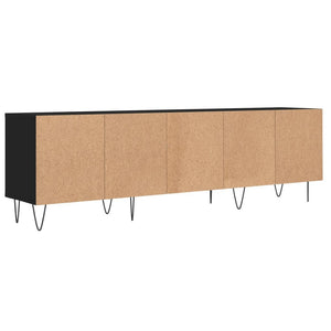 Έπιπλο Τηλεόρασης Μαύρο 150x30x44,5 εκ. Επεξεργασμένο Ξύλο