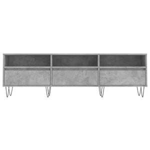 Έπιπλο Τηλεόρασης Γκρι Σκυρ. 150x30x44,5 εκ. Επεξ. Ξύλο - Pakobazaar