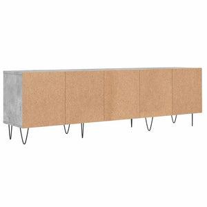 Έπιπλο Τηλεόρασης Γκρι Σκυρ. 150x30x44,5 εκ. Επεξ. Ξύλο - Pakobazaar