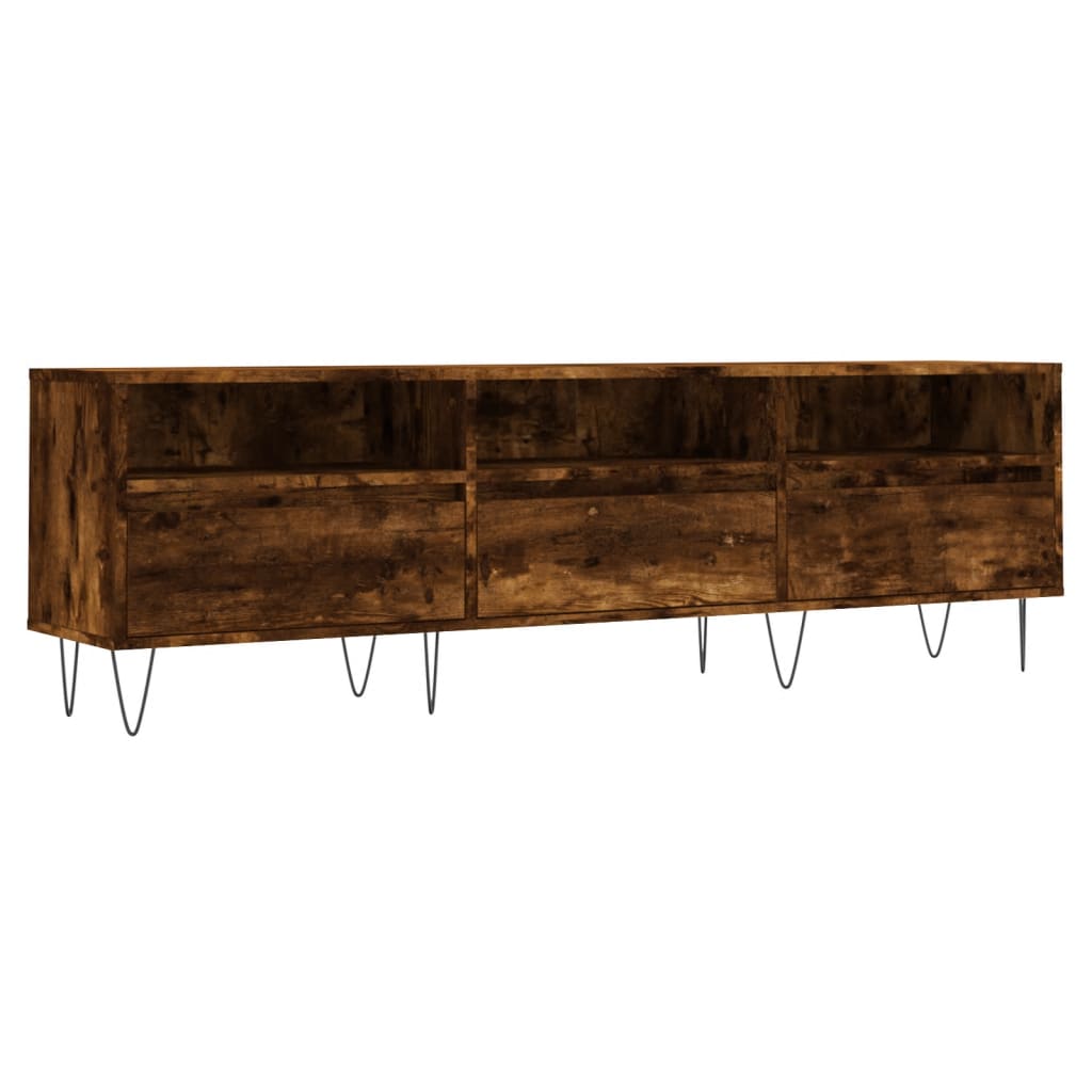 Έπιπλο Τηλεόρασης Καπνιστή Δρυς 150x30x44,5 εκ. Επεξ. Ξύλο