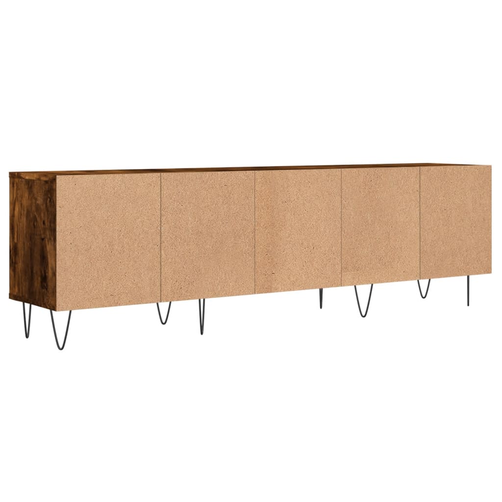 Έπιπλο Τηλεόρασης Καπνιστή Δρυς 150x30x44,5 εκ. Επεξ. Ξύλο