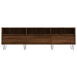 Έπιπλο Τηλεόρασης Καφέ Δρυς 150x30x44,5 εκ. Επεξεργασμένο Ξύλο