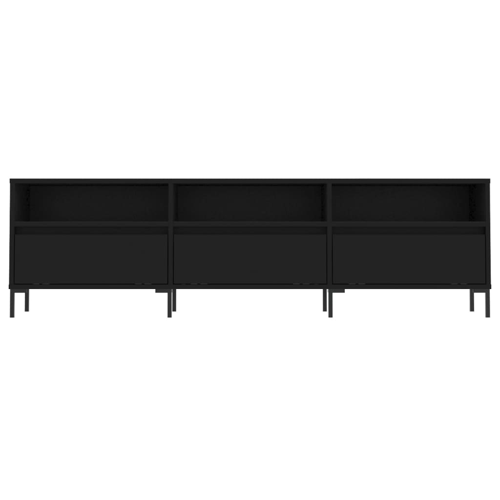 Έπιπλο Τηλεόρασης Μαύρο 150x30x44,5 εκ. Επεξεργασμένο Ξύλο