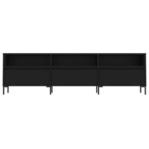 Έπιπλο Τηλεόρασης Μαύρο 150x30x44,5 εκ. Επεξεργασμένο Ξύλο