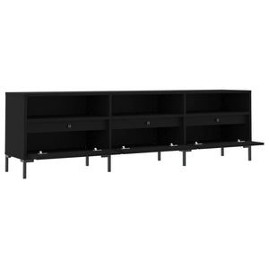 Έπιπλο Τηλεόρασης Μαύρο 150x30x44,5 εκ. Επεξεργασμένο Ξύλο